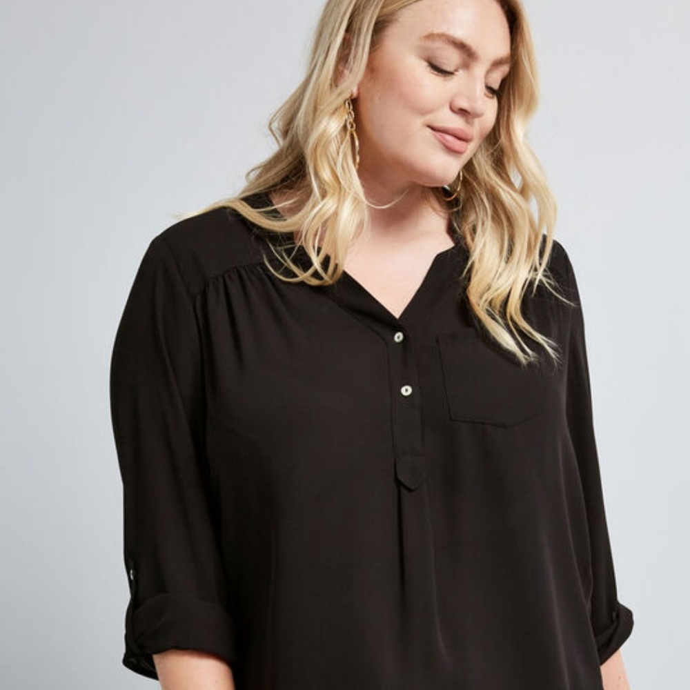 ModCloth Pam Breeze-ly Long Sleeve Tunic